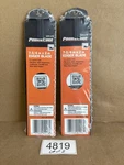 (2) Power Care 7-3/4 X Edger Blade 1 Center Fits Echo Stihl Husqvarna Troy. Fixed Price $18.95.