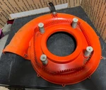 Nice Echo PA6-GF Orange Backpack Blower Housing Shroud With Springs And Strap!. Fixed Price $29.95.