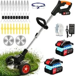 Cordless Electric Weed Wacker Eater, Stringless Trimmer Battery Powered 3 1. Fixed Price $113.50.