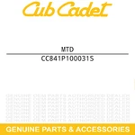 Mtd 841P100031S Short Block For Craftsman WS210 WC210 P210 HT110 841-100031S. Fixed Price $80.97.