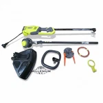 Ryobi 18-IN. 10 Amp Corded Electric Attachment Capable String Trimmer Open Box. Fixed Price $101.52.