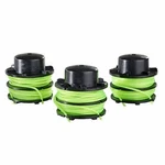 Toro 88546 String Trimmer 0.08" Dual Line Spool (3 Pack),brown/a. Fixed Price $19.95.