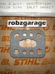 Genuine Stihl Intake Gasket 4112-129-0500 FS80RE FS80AVE Fsavre -B19. Fixed Price $6.85.