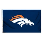 Fremont Die Nfl Denver Broncos 3' X 5' Logo Flag With Grommets. Fixed Price $17.99.