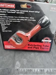 Sexy Sears Craftsman Nos Ratcheting Tube &pipe Cutter 51672 Rare Red -1-1/8. Fixed Price $59.95.