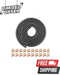 1/4 Fuel Line Hose Kit 10FT + 20 Clamps Small Engine Generator Lawn Mower Briggs. Fixed Price $10.99.