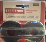 New Unused Craftsman 71-85937 Automatic Feed Spool .065" Twisted Line 2-PACK. Fixed Price $19.99.