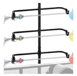 Carod 3-PLACE Steel Weed Eater Rack For Trailer Lawn Equipment With Locks. Fixed Price $44.99.