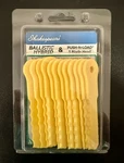 Shakespeare Push-n-load 3 Blade Head Ballistic Hybrid 12 Count. Fixed Price $10.95.