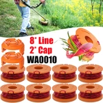 WA0010 WA0004 Grass Trimmer Line Edger Spool Replace For Worx WG154 WG155 WG175. Fixed Price $14.97.