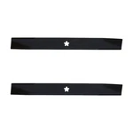 Set Of Heavy Duty Mower Blades For 42" Husqvarna-fits Poulan Decks. Fixed Price $33.99.