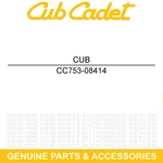 Cub Cadet 753-08414 Harness Hall Wire CGT400 Core Cpl CCT400 CCE400. Fixed Price $20.31.