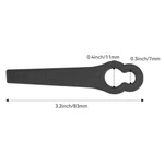 100PCS Plastic Blades Cutter Replace For Cordless Grass Tool. Fixed Price $20.99.