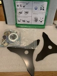 2 Pack 10"X3 Teeth Steel Weed Eater Blade For Husqvarna Stihl String Trimmer. Fixed Price $23.00.