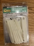 Grass Gator Replacement Blades Pack 3610. Fixed Price $7.00.