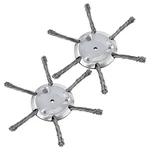 2PCS Steel Wire Grass Trimmer Head Tool Kit Lawn Mower Weeding Brush Cutter. Fixed Price $12.99.