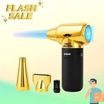 Cordless Electric Air Duster 3-SPEED Portable Jet Blower Black Gold. Fixed Price $64.34.