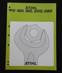 Genuine Stihl Fs 160 180 220 280 Trimmer Brush Cutter Service Repair Manual Mint. Fixed Price $26.14.