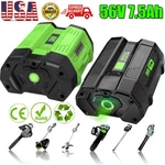 7.5AH 56V Replacement Lithium Battery For Ego Lawn Mower Leaf Blower Tool. Fixed Price $77.99.