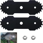 7.5-INCH Dual Edger Blade For Greenworks Electric Lawn 2 Pack Heavy Duty. Fixed Price $18.99.