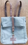 Maika Backpack Single Strap Vegan Leather. Rare; Mfg Sample. Echo Tangerine. Fixed Price $49.00.