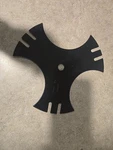 Craftsman Tri-arc Edger Blade 7185767 9"X9" 5/8" Part # 781-0748 New Fits Other. Fixed Price $21.99.