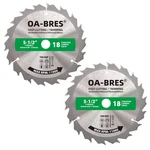 5-1/2 Inch 18 Tooth Atb Fast Cutting And Trimming Saw Blade, Cordless. Fixed Price $16.98.