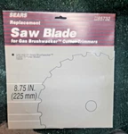 Sears Craftsman 8.75" Saw Blade 7185732 For Gas Brushwacker Cutter-trimmer 79828. Fixed Price $14.99.