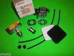 Stihl Carburetor Tuneup Serv Kit W/gaskets & Grommets Fits FS80 FS85 FC85 HS80. Fixed Price $96.40.