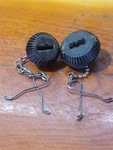 Stihl 042 Av 048 Fuel & Oil Tank Caps W/ Chains 1117 Series Used Oem Vintage. Fixed Price $24.99.