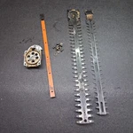 Black & Decker 8134 Hedge Hog 18" Trimmer Replacement Cutting Blade Set. Fixed Price $24.44.
