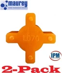 2-PACK! L050U Maurey L050-U Urethane Jaw Coupling Insert Spider L-050U Factory. Fixed Price $17.92.