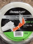 Rino-tuff Universal Trimmer Line Durable Multi Edge Design (80 In. 175FT). Fixed Price $20.00.