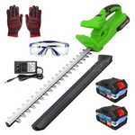 Cordless Hedge Trimmer 24V Fast Charger Battery Electric & 2X Batteries. Fixed Price $48.59.