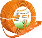 String Trimmer Line Square Orange Heavy Duty Weed Eater Premium Nylon. Fixed Price $16.50.