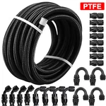 4AN 6AN 8AN 10AN Nylon Braided Ptfe Fuel Line 10FT-30FT W/ Fitting Hose Kit E85. Fixed Price $120.99.