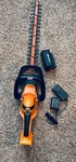 Black+decker 40V 24-INCH Cordless Hedge Trimmer LHT2436, Battery & Charger. Fixed Price $95.00.