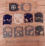 Carburetor Diaphragm & Gasket Kit Walbro On Mcculloch Mac 60 85 Trimmer D22-WAT. Fixed Price $14.99.