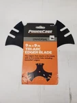 QTY/1 9" Powercare 853 434 490-105-H021 Tri-arc Edger Blade. Fixed Price $21.95.