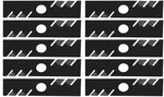 10 Pack Oregon 40-002 Edger Blade 8". Fixed Price $34.90.