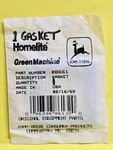 (qty 1) Homelite 08661 UP04335 Crank Gasket BC2500 BC800 BP250 BX90 HB100 HB180. Fixed Price $12.95.