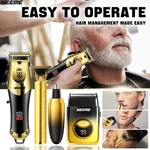 2/3/4IN1 Electric Hair Clipper Set Men Rechargeable Cordless Trimmer Shaver Tool. Fixed Price $39.99.