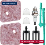 Dalom FS55R Air Filter Fuel Line Primer Bulb Tune Up Kit For Sthil FC55 FS3. Fixed Price $18.11.