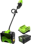 Greenworks 12" Brushless Cordless Snow Shovel 2.0AH Battery & Charger. Fixed Price $286.80.