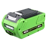 8.0AH 40V Li-ion Battery For Greenworks G-max 29472 29462 25322 25223 21242 New. Fixed Price $45.98.