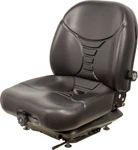Milsco V5300 Black Vinyl Seat With Mechanical Suspension 11.25" X 11" Mounting. Fixed Price $639.99.