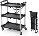 Olympia Tools Pack-n-roll Folding Service Cart 150LB Collapsible Rolling. Fixed Price $118.94.
