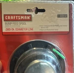 Craftsman 98832 Bump Feed Spool .080" Line For 98831 1-PACK New Unused. Fixed Price $13.99.