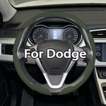 15" Green Leather Steering Wheel Cover For Dodge Ram 1500/2500/3500 2003-2008. Fixed Price $23.99.