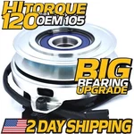 Hitorque 120FTLBS (oem 105) Pto Clutch Fits Snapper Craftsman 7074022YP. Fixed Price $88.99.